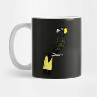 Yellow-tailed black cockatoo Mug